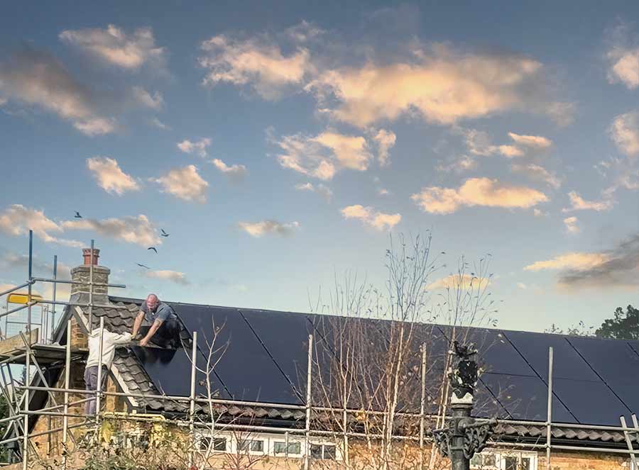 NT Electrical Chelmsford - fitting solar panels
