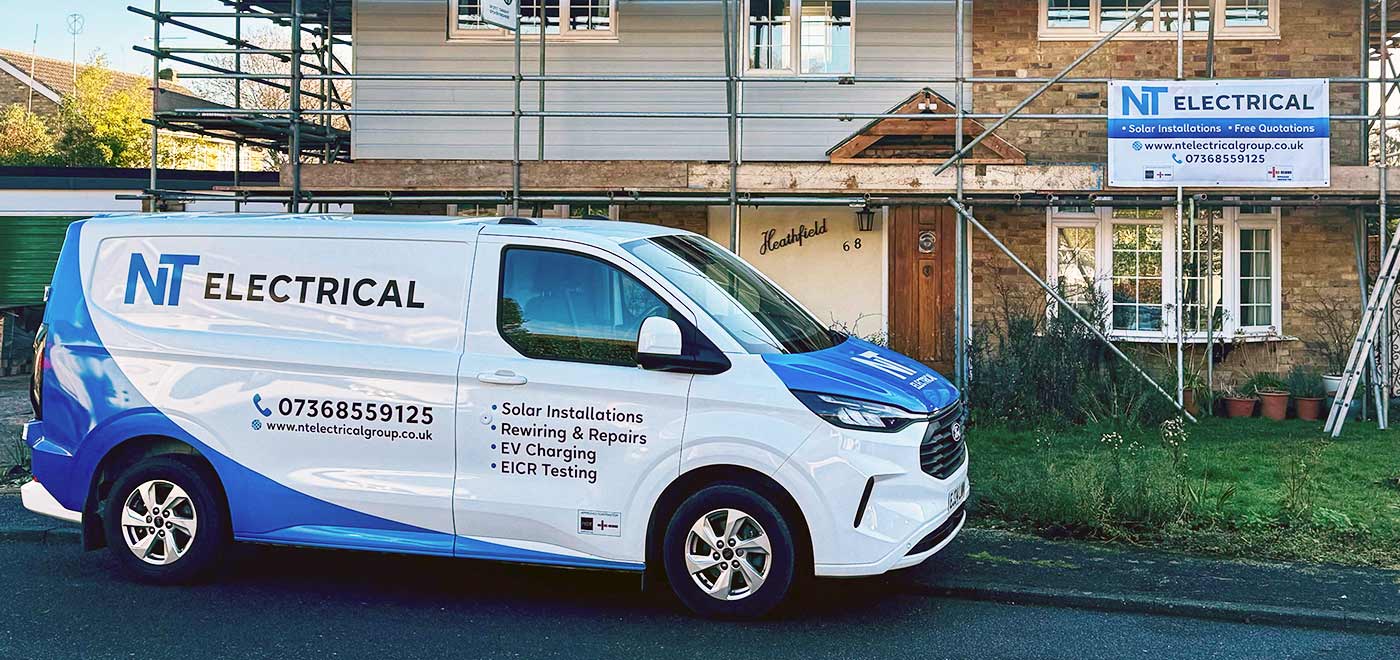 NT Electrical Chelmsford - work van